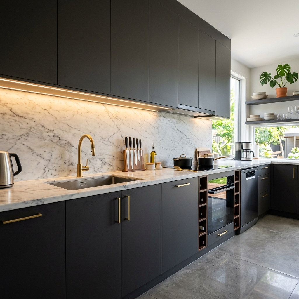 Modular Kitchen Designers Rajkot Anush PVC